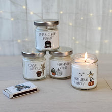 Load image into Gallery viewer, Fall Scented Candle Gift Set, Pumpkin Spice Scented Candles, Fall Container Candles Sample Set, Fall Autumn Decor