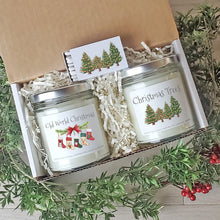 Load image into Gallery viewer, Christmas Candle Gift Box, Holiday Scented Candles Gift Set For Her, Secret Santa Gifts, Gift For Teacher Neighbor