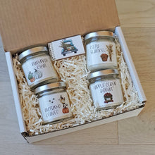 Load image into Gallery viewer, Fall Scented Candle Gift Set, Pumpkin Spice Scented Candles, Fall Container Candles Sample Set, Fall Autumn Decor