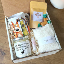 Load image into Gallery viewer, Large Cozy Get Well Care Package - Dog Cone