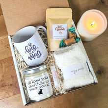 Load image into Gallery viewer, Large Cozy Get Well Care Package - Dog Cone