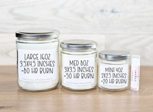 NUTMEG & SPICE - JAR CANDLES