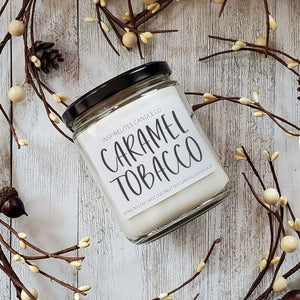 CARAMEL TOBACCO - JAR CANDLES