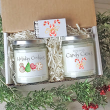 Load image into Gallery viewer, Christmas Candle Gift Box, Holiday Scented Candles Gift Set For Her, Secret Santa Gifts, Gift For Teacher Neighbor